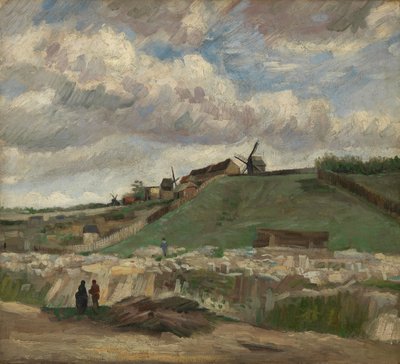 The Hill of Montmartre with Stone Quarry by Vincent van Gogh